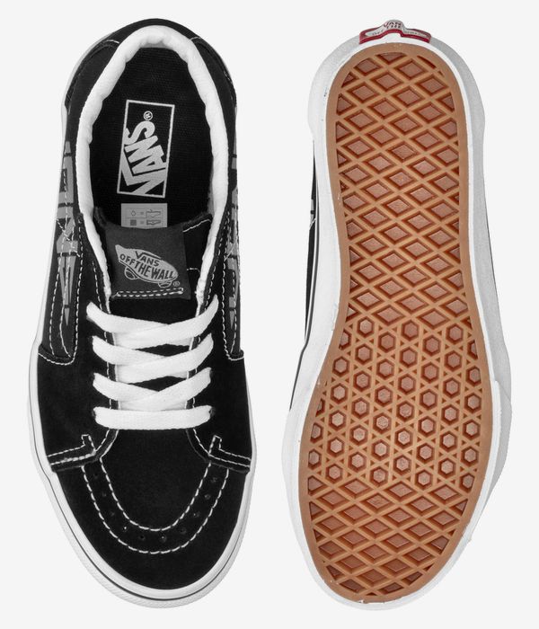 Vans Sk8-Low Logo Schuh kids (black grey)