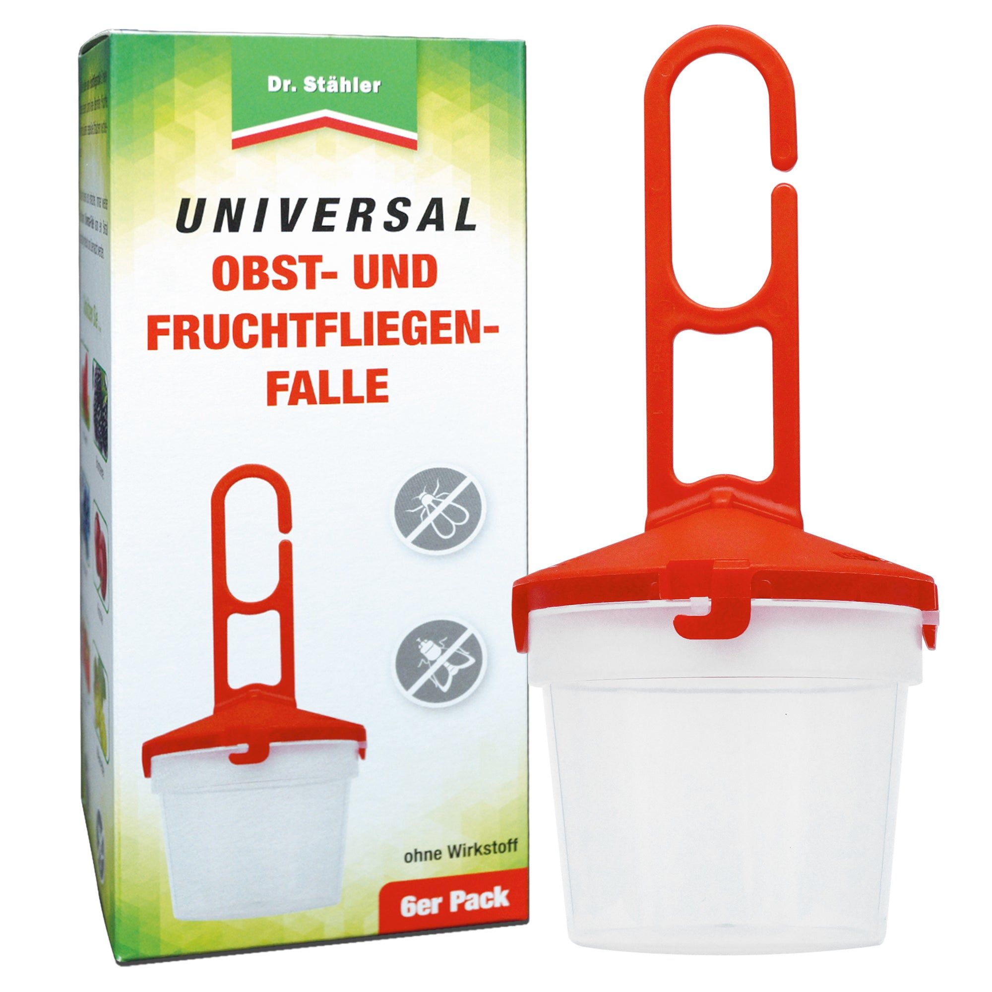 SILBERKRAFT Universal Obst- und Fruchtfliegenfalle