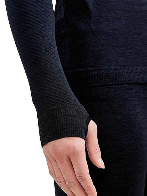 CRAFT - T-SHIRT ML DEMI ZIP CORE DRY ACTIVE COMFORT HZ M