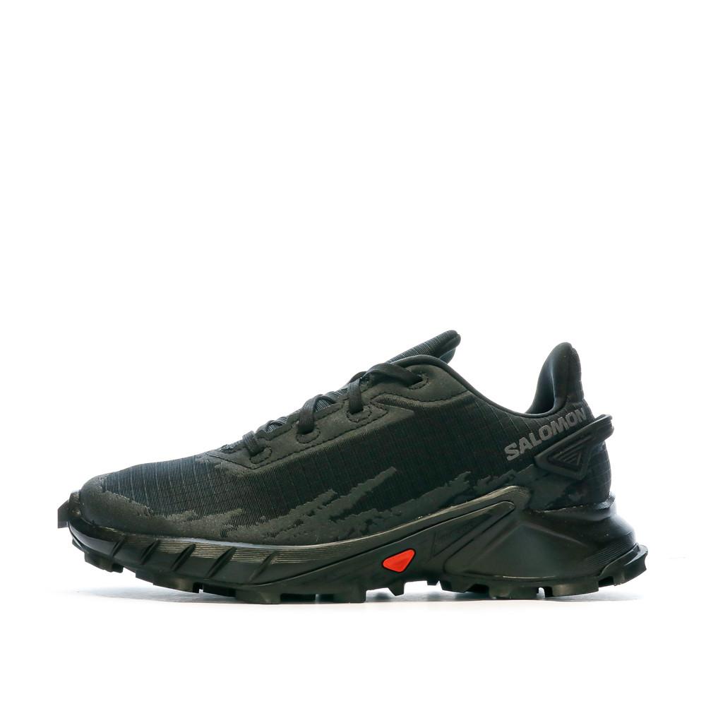 Salomon Chaussures de Trail Noires Femme Salomon Alphacross 4 W