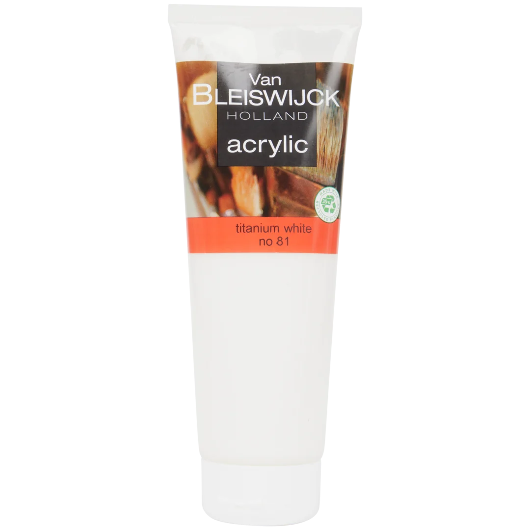 Peinture acrylique Van Bleiswijck Blanc titane