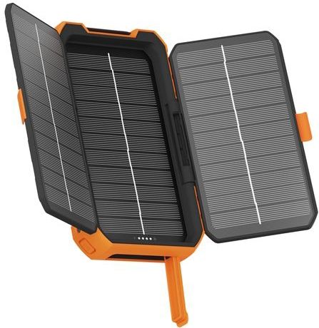 Xtorm - Rugged Solar Powerbank - Oranje - 10.000mAh - Drie USB-poorten