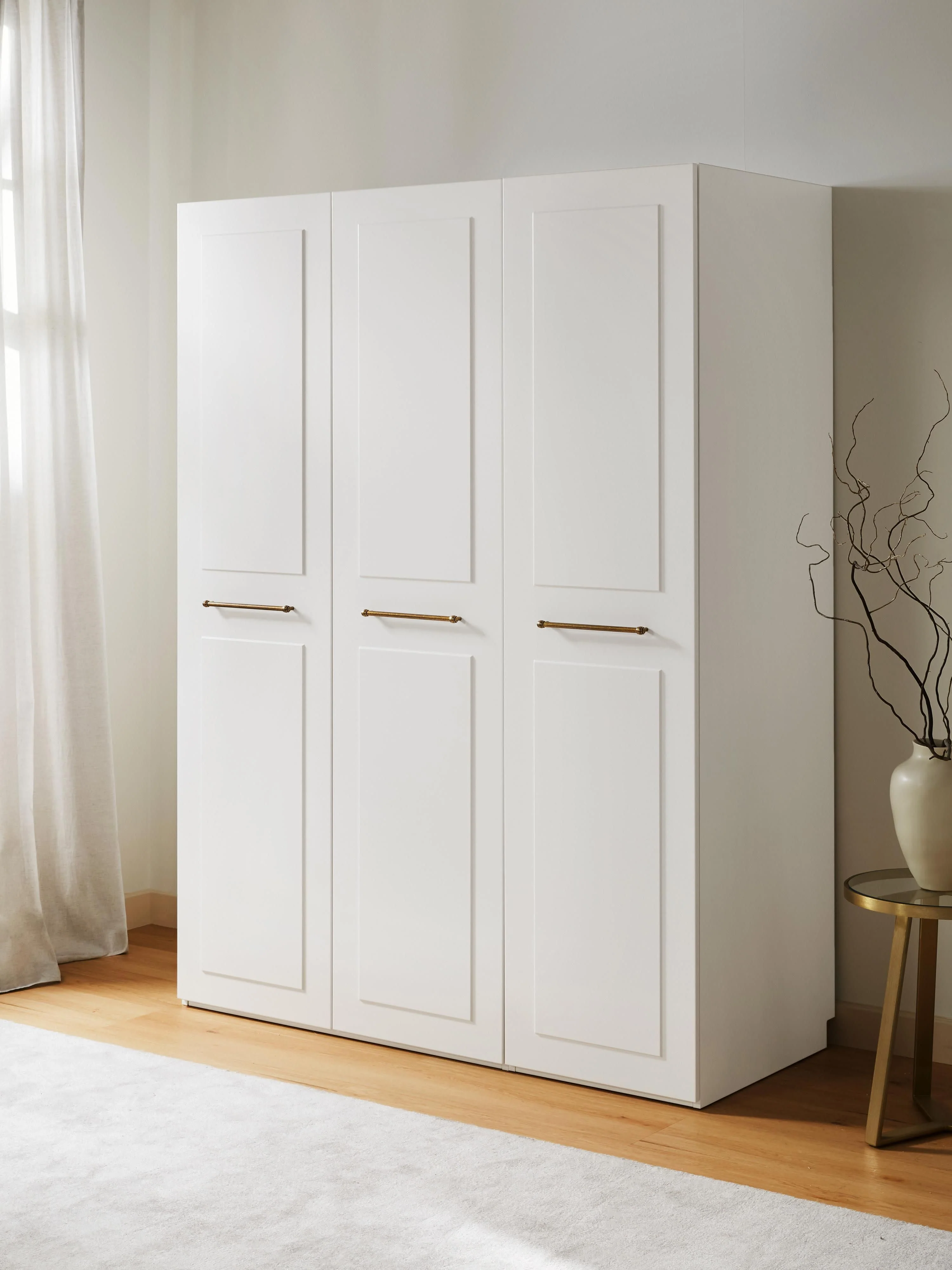 Modulaire draaideurkast Charlotte, 150 cm breed, in verschillende formaten
