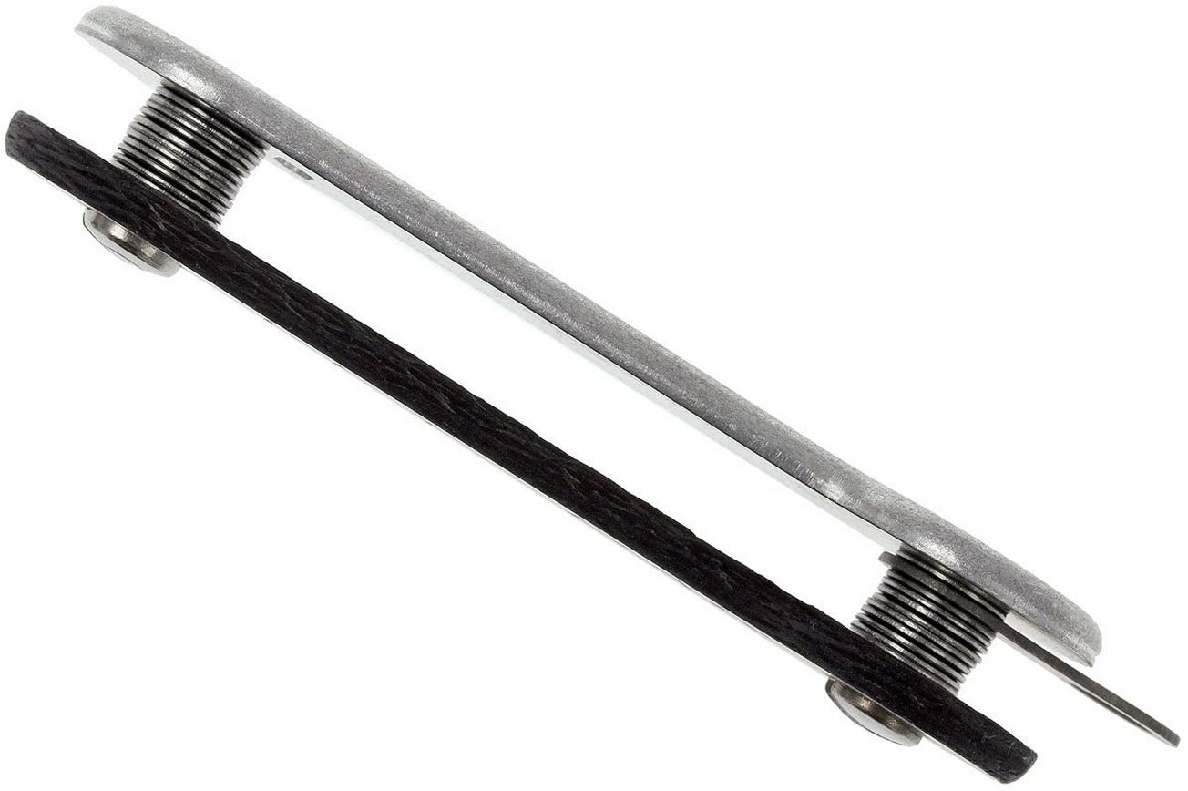 KeyBar aluminium/carbon sleutel organiser, grijs