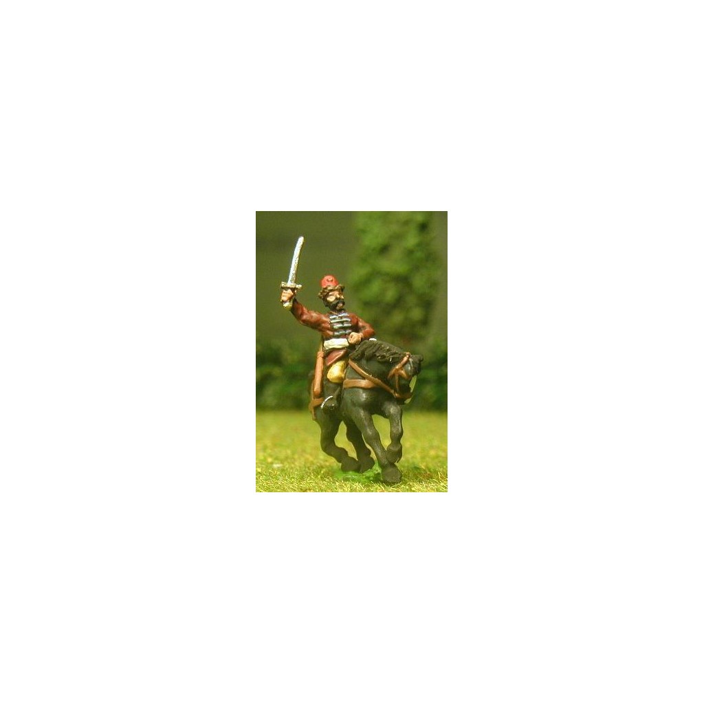 16-17th Century Polish: Cossack Horse Archer with drawn Sword