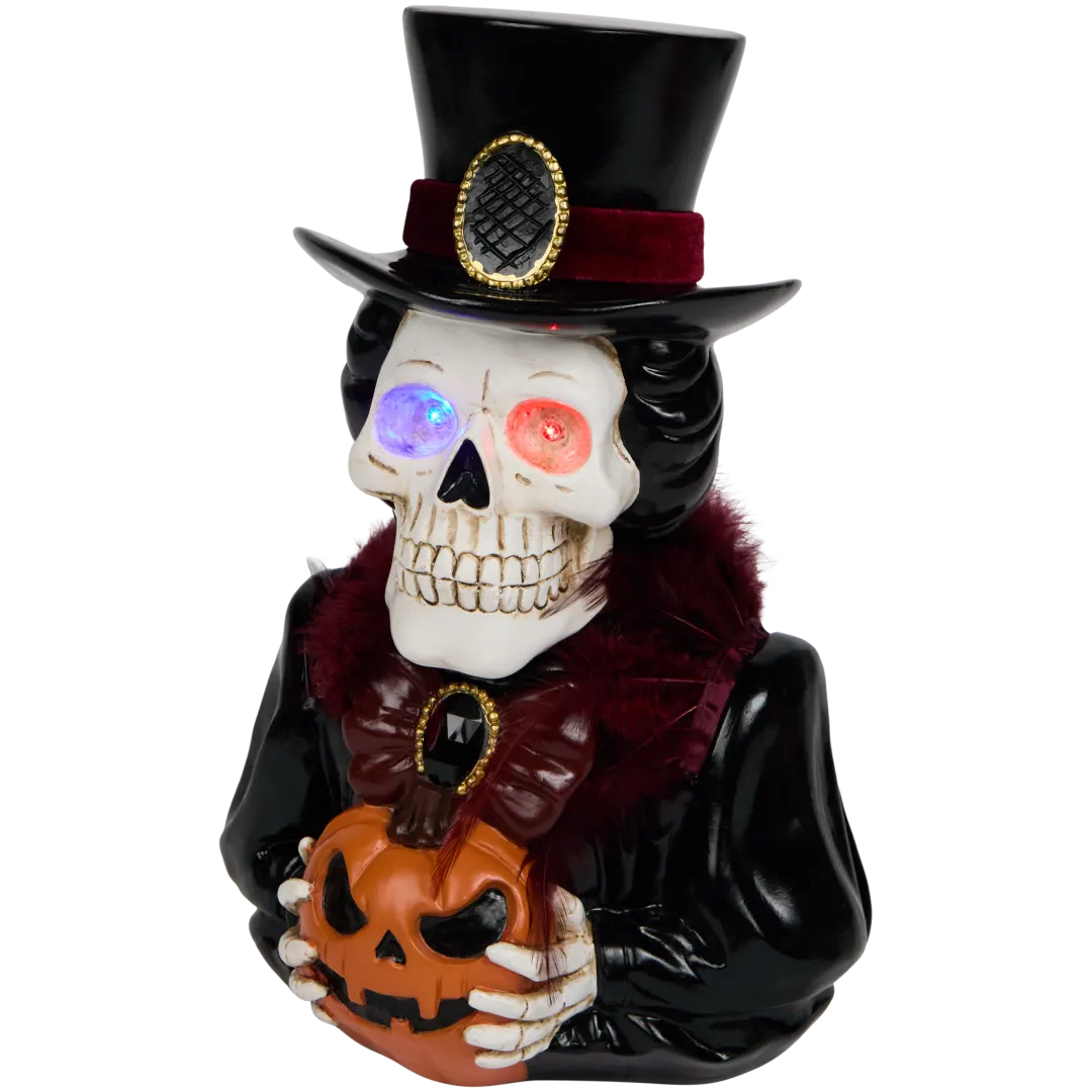 Statue d'Halloween avec lumière