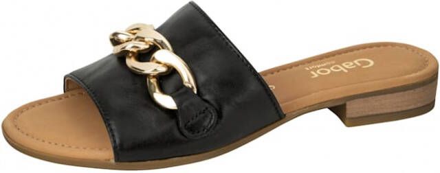 Gabor Comfortabele dames slippers Black Dames
