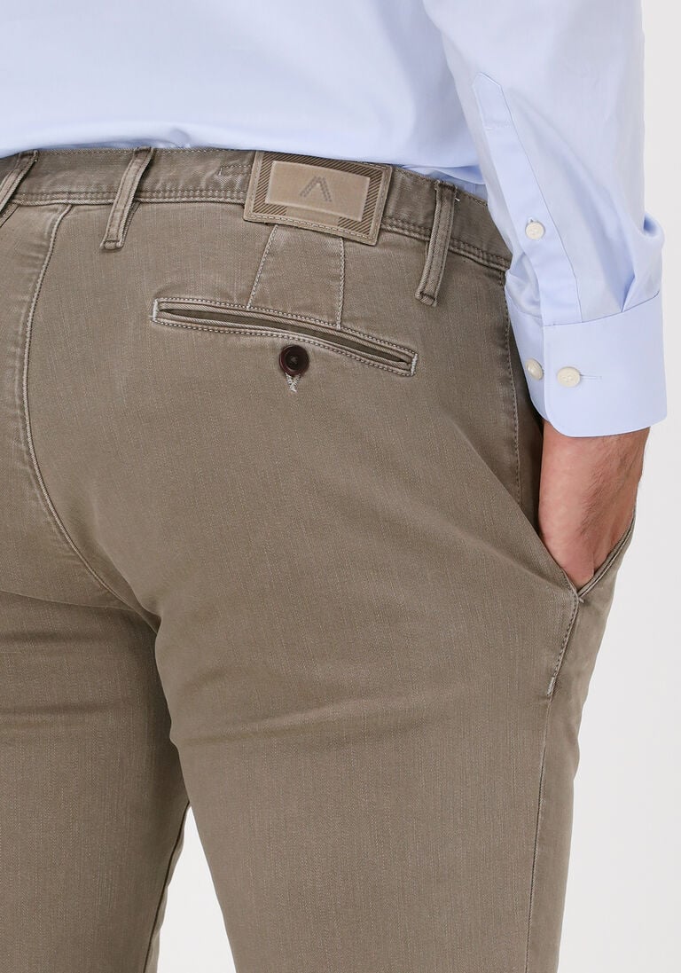 ALBERTO khaki alberto pantalon rob