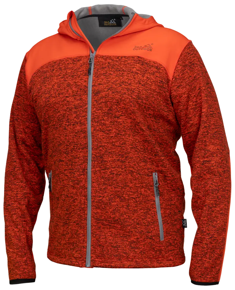 Fleece jakke herre