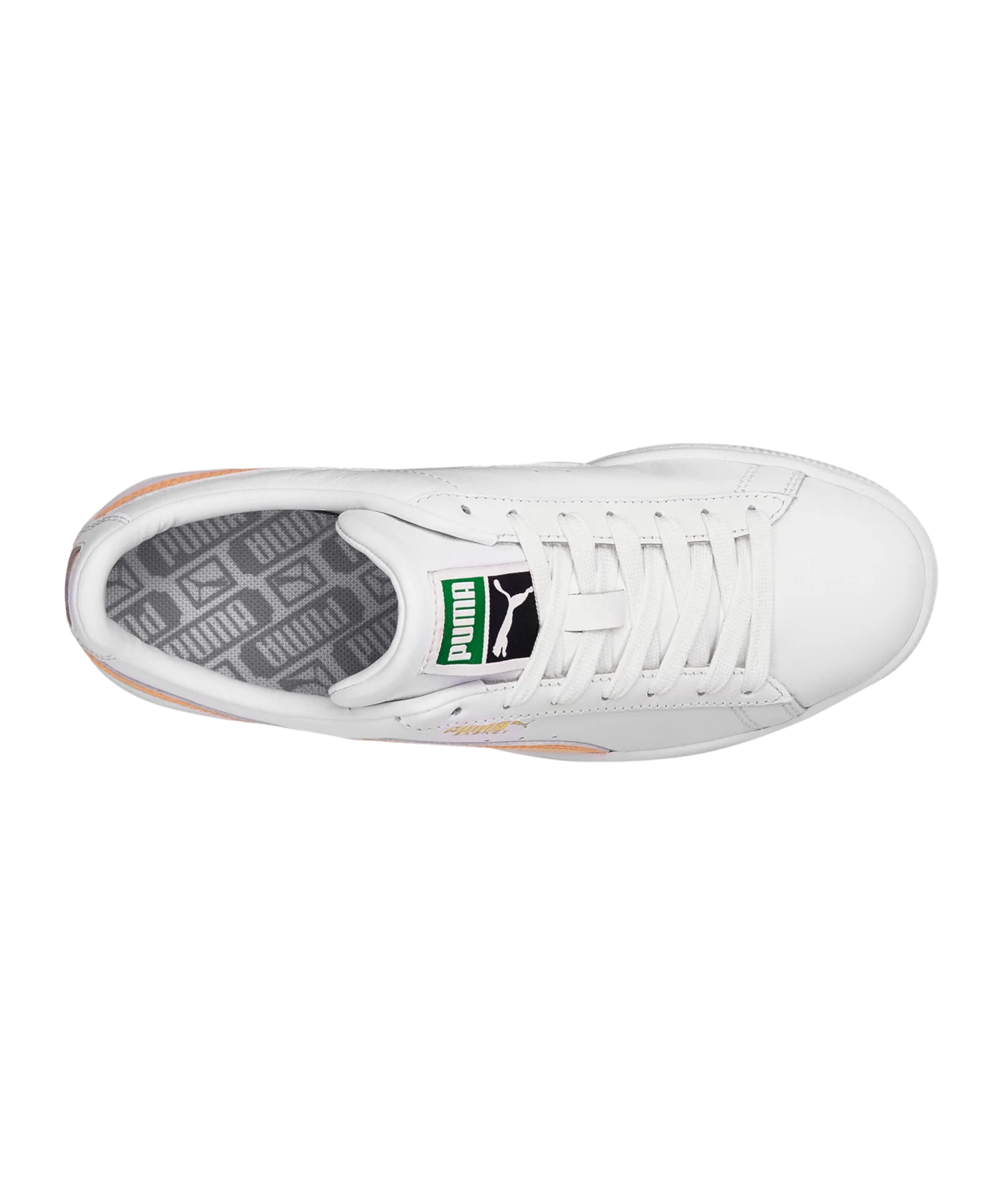 PUMA Basket Classic XXI Weiss Gelb F14