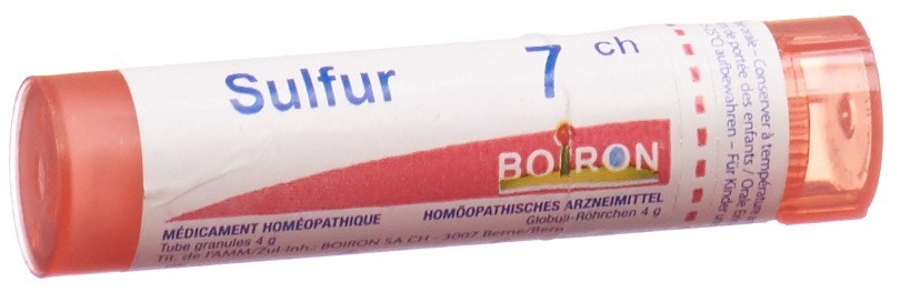 Boiron Sulfur 7 CH<br>4 g, Granulat