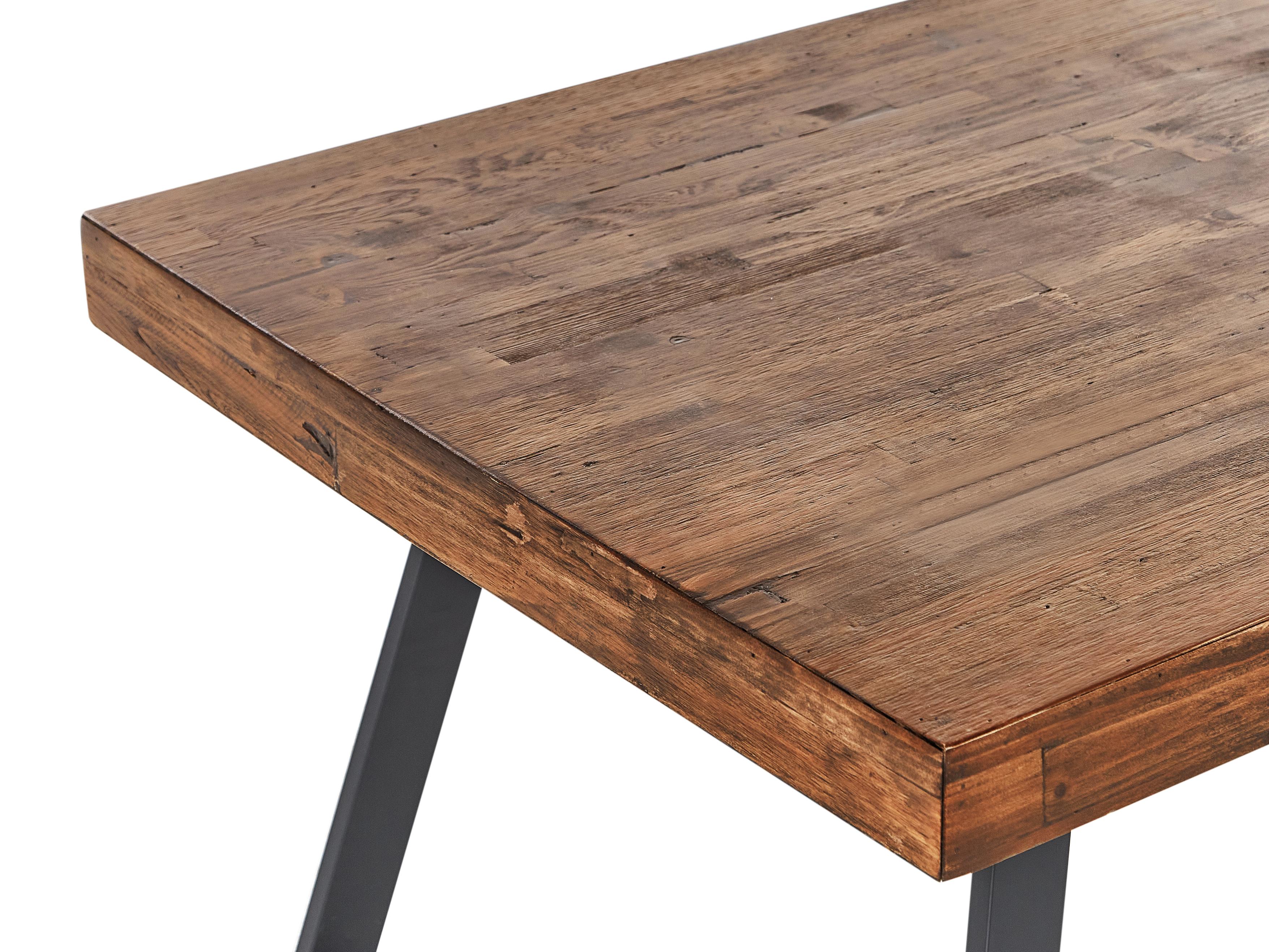 Salontafel WARTON Dennenhout Donkerbruin