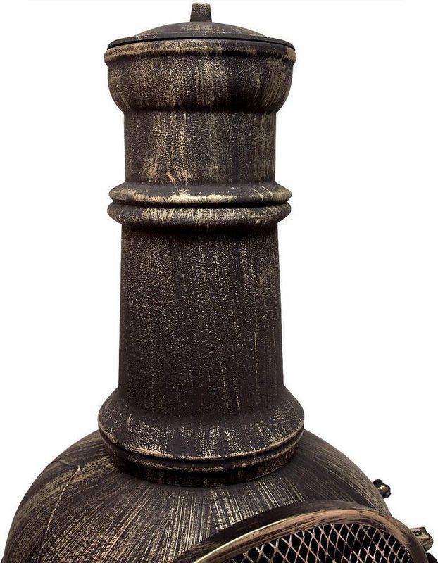 Gardebruk Tuinhaard Chimenea – Gietijzeren 28 kg – Zwart