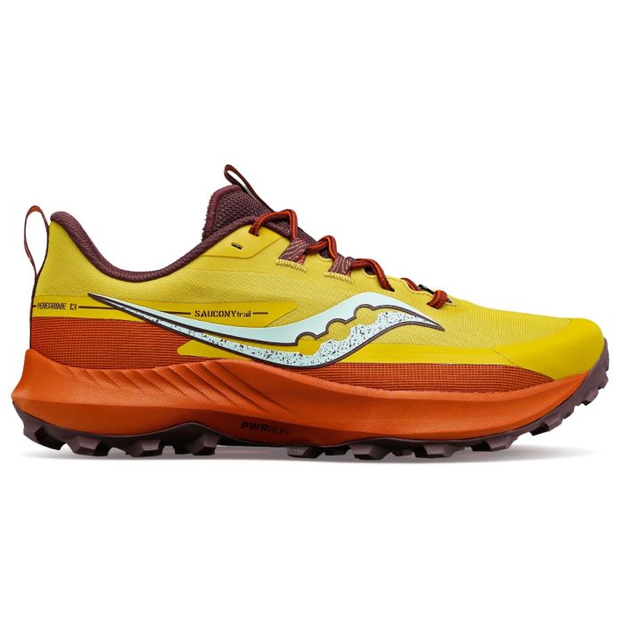 Saucony Dame Trailsko Peregrine 13 Gul