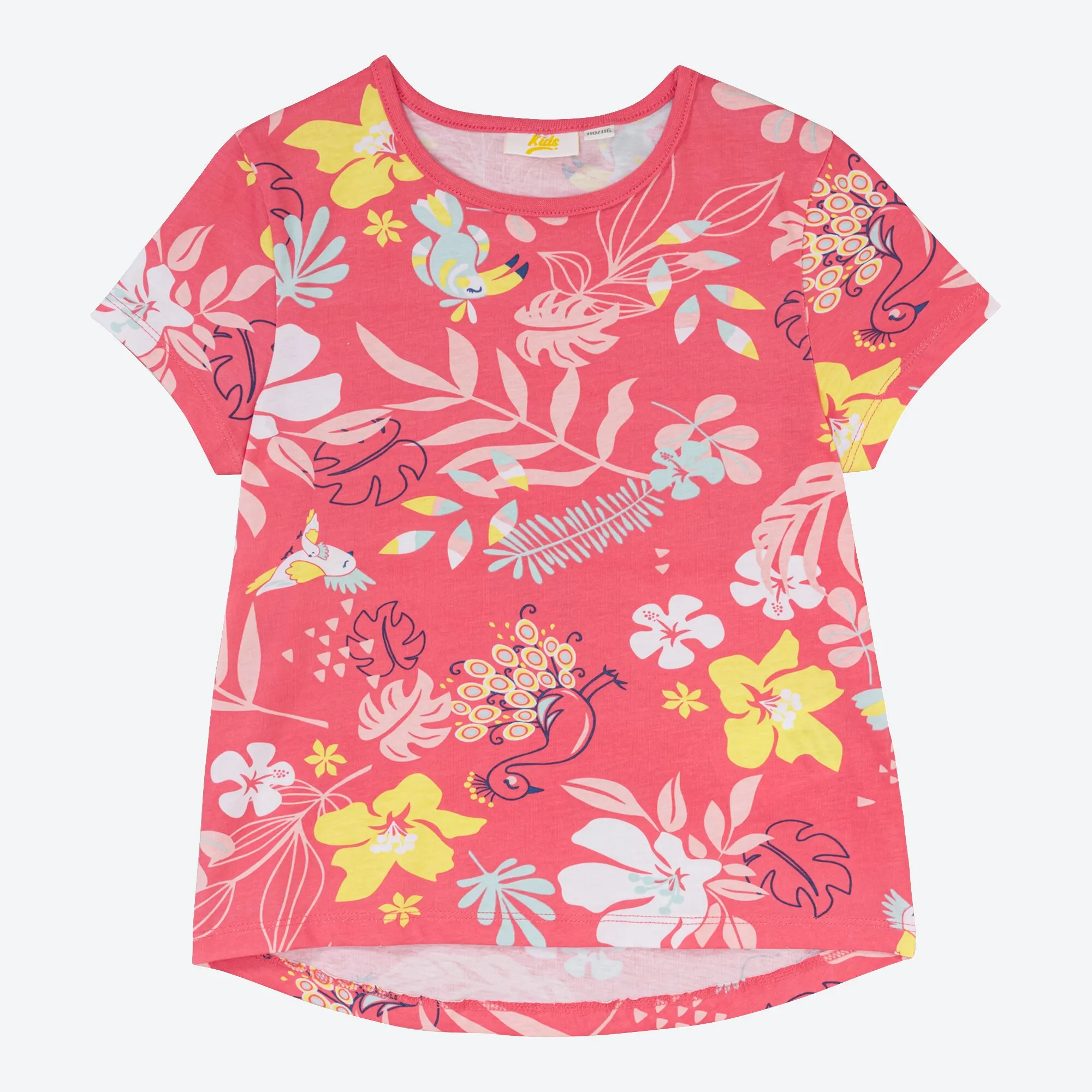Kinder-Mädchen-T-Shirt in exotischem Design