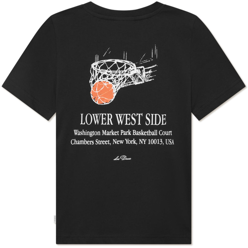 Køb Les Deux Kids Black West Side T-Shirt KIDS