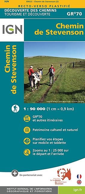 IGN - CHEMIN DE STEVENSON 1 90 000