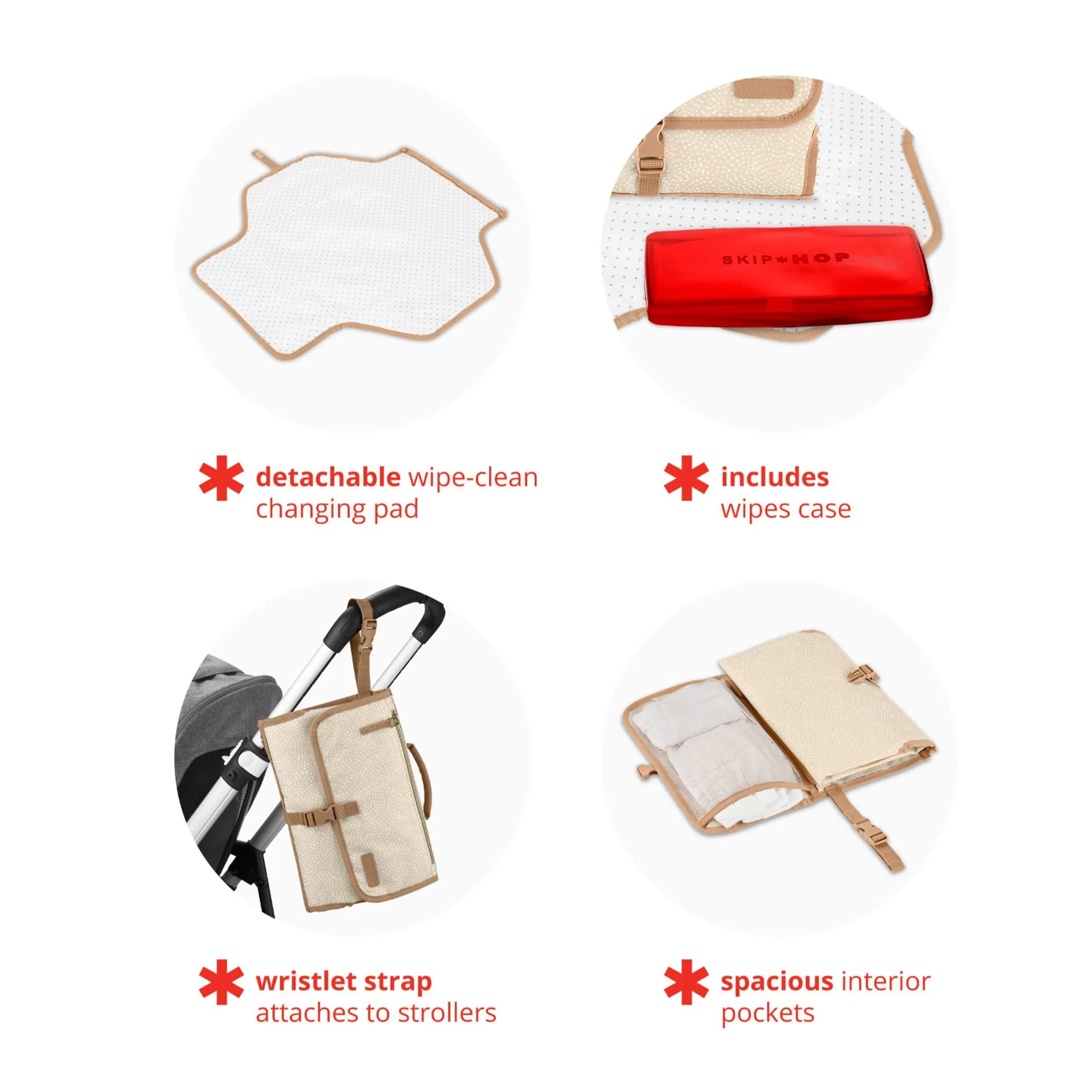 Skip Hop Sac À Langer Écologique Pronto - Beige