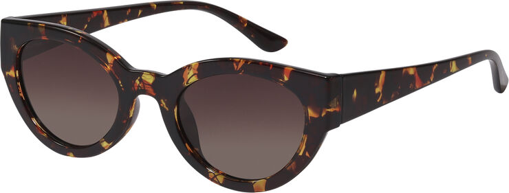 Pilgrim JUNA cat-eye sunglasses tortoise brown Brun