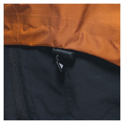 Veste imperméable Dainese HGC Shell LT Marron