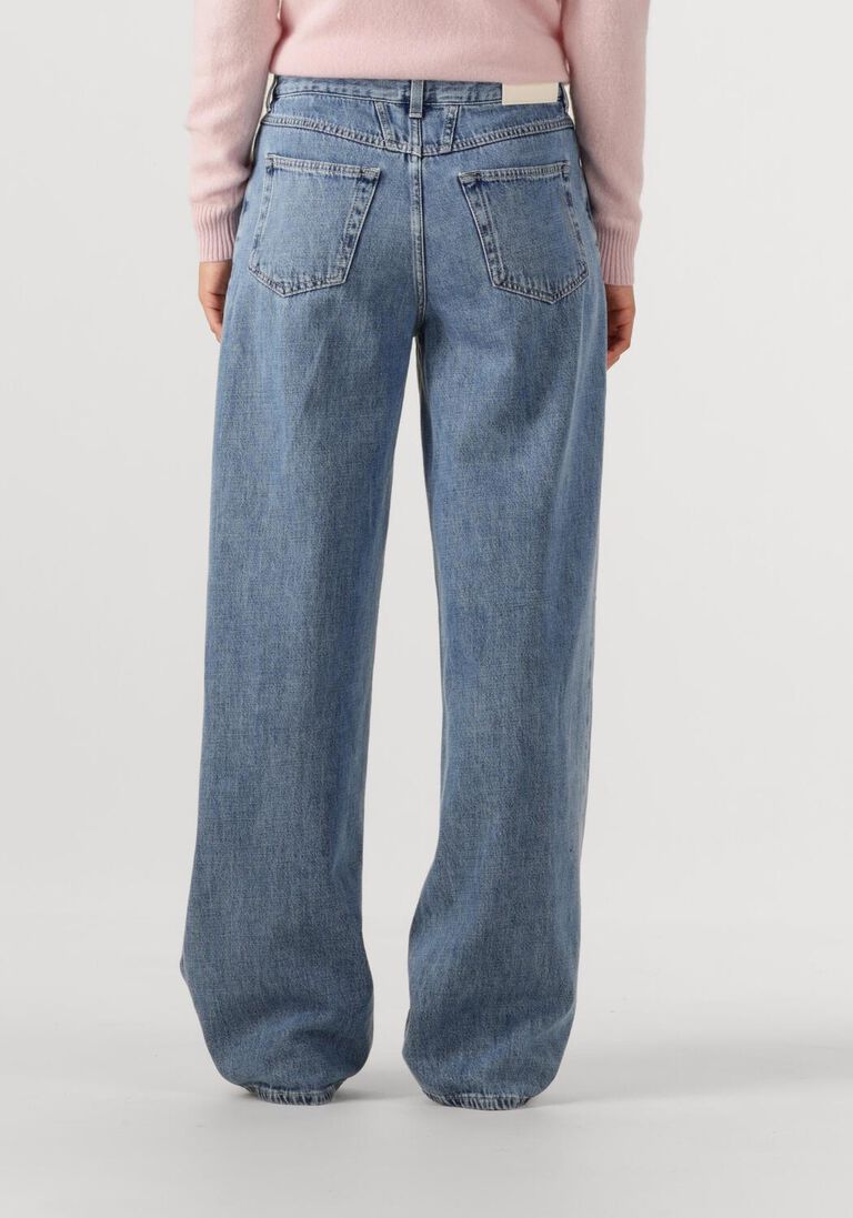 blauwe closed wide jeans nikka
