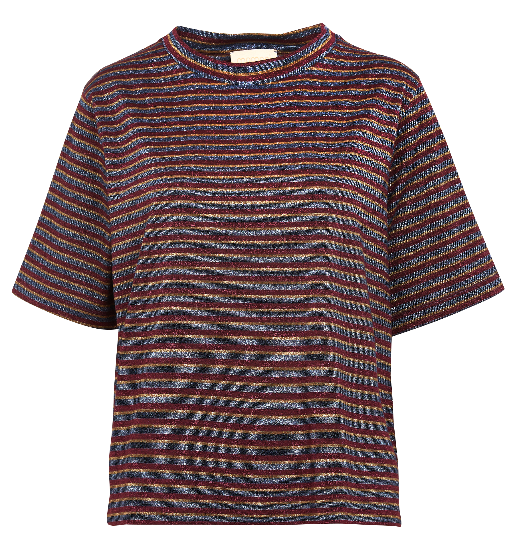 IORA - Tee-shirt col rond pailleté | Multicolore