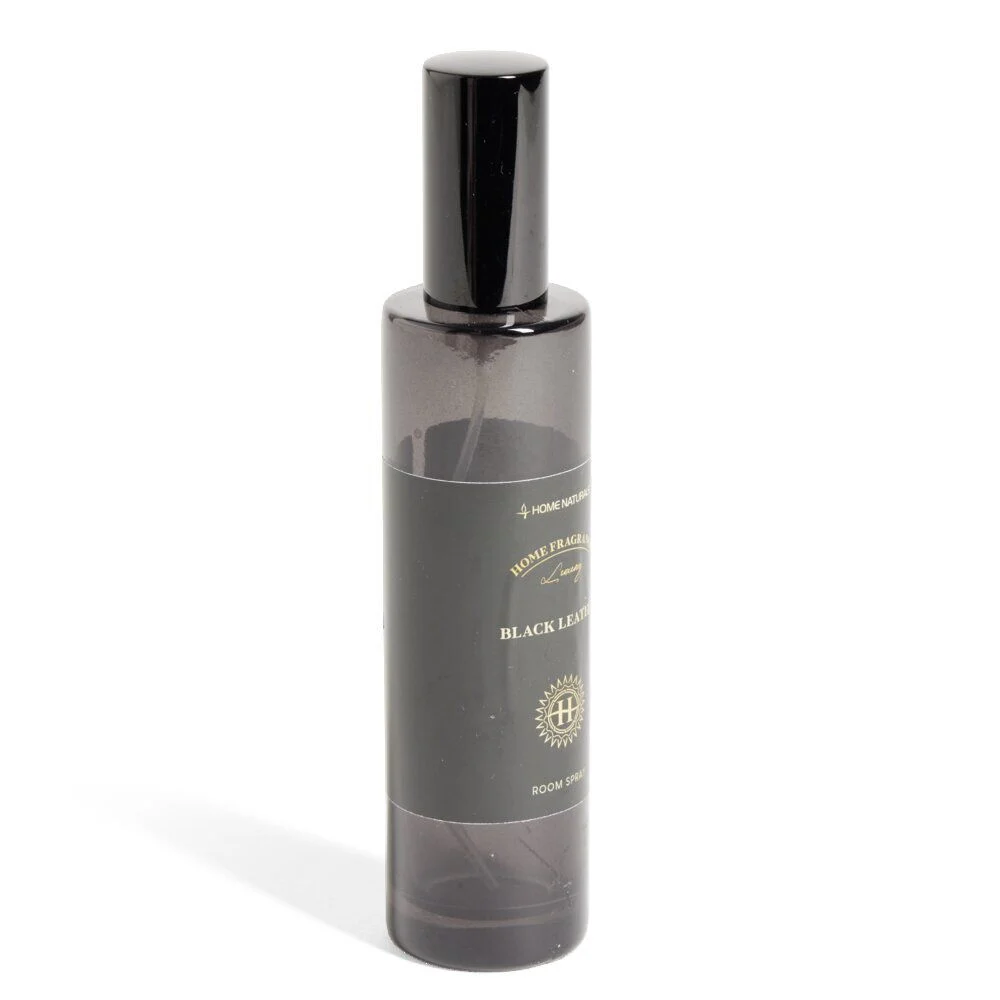 Spray parfum d'ambiance 100ml cuir noir