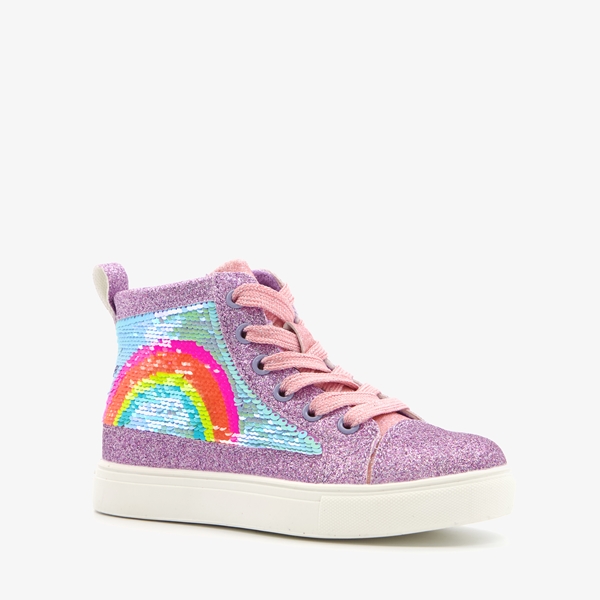 Bue Box meisjes sneakers met regenboog