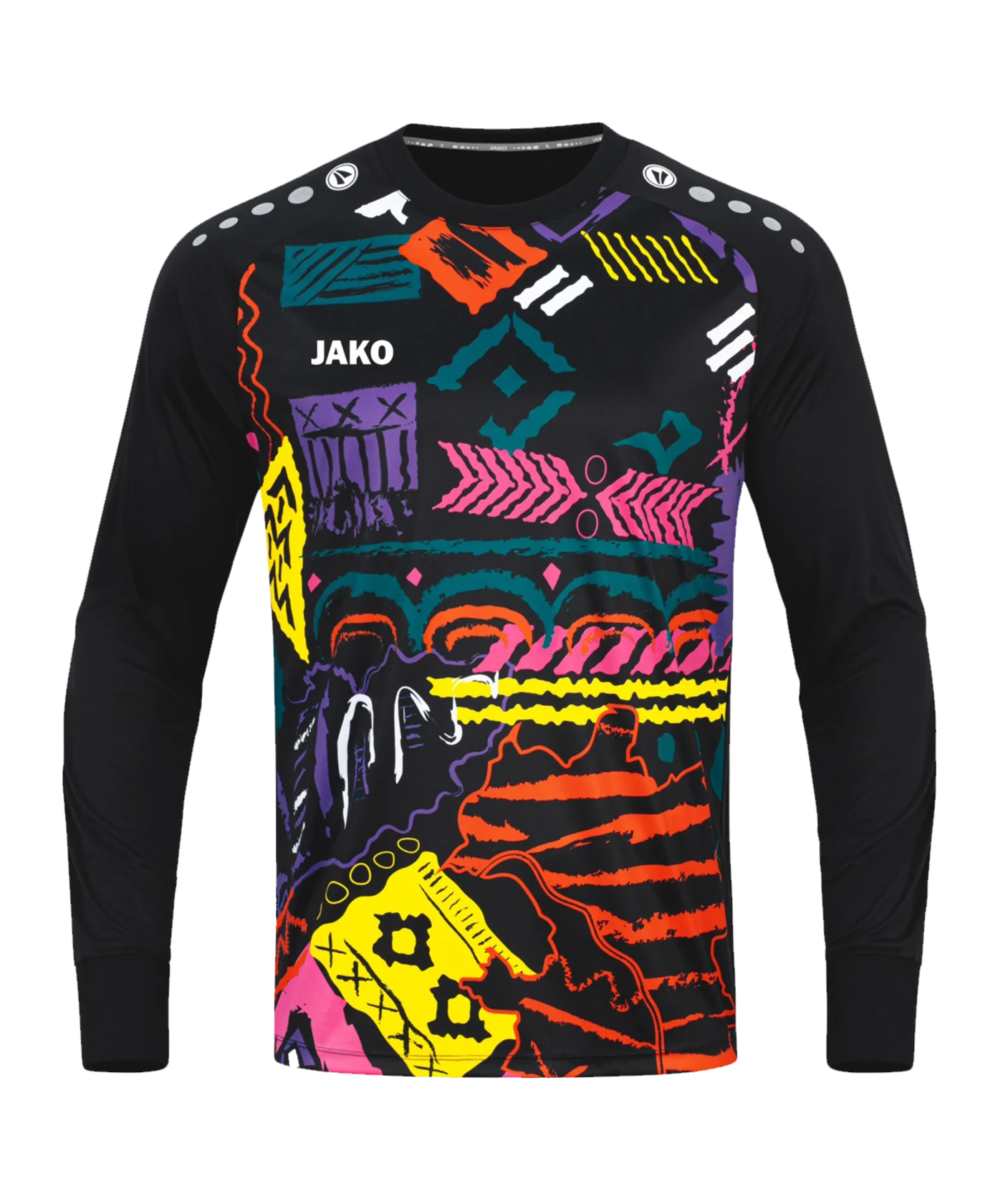 JAKO Tropicana Torwarttrikot Kids Schwarz F620