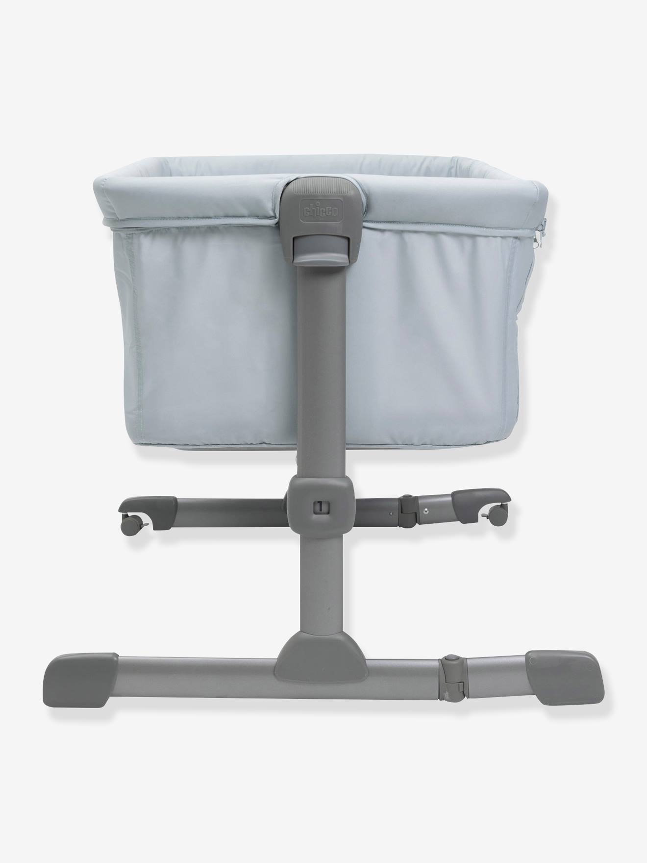 Berço Chicco Next2Me Essential para dormir junto com a família, azul