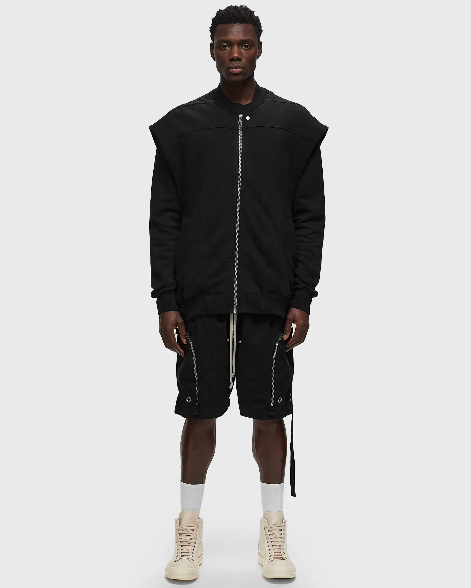 Rick Owens KNITSWEATT-SHIRT-JUMBOFLIGHTVEST