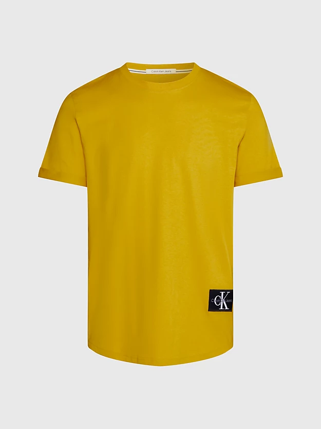 Camiseta de algodão com brasão