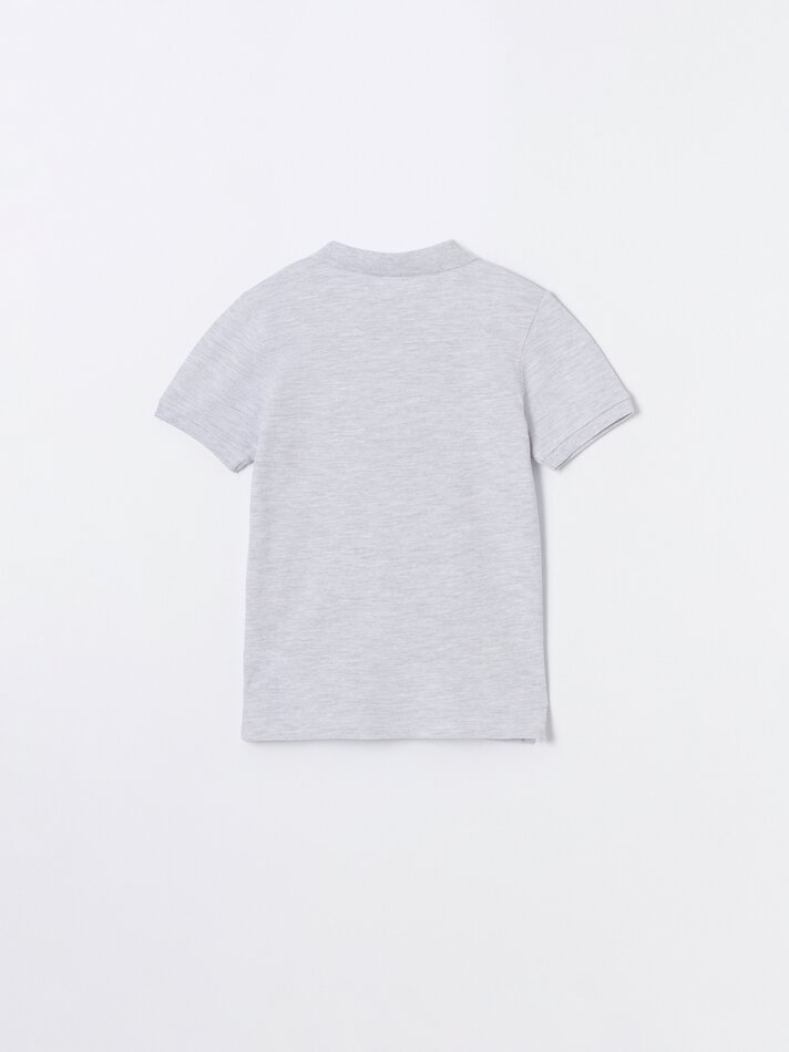 Conjunto com 2 camisas polo básicas - Pretas