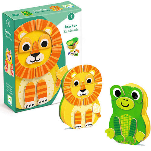 Djeco magneetset inzebox zanimals - 32st