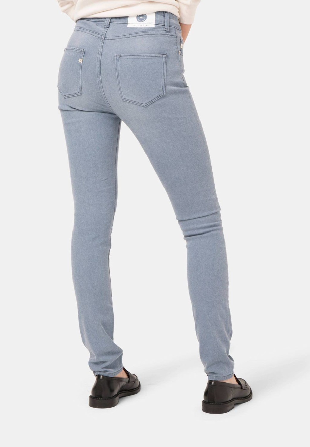 Mud Jeans Damenjeans Mud Jeans Skinny Hazen O3 blue