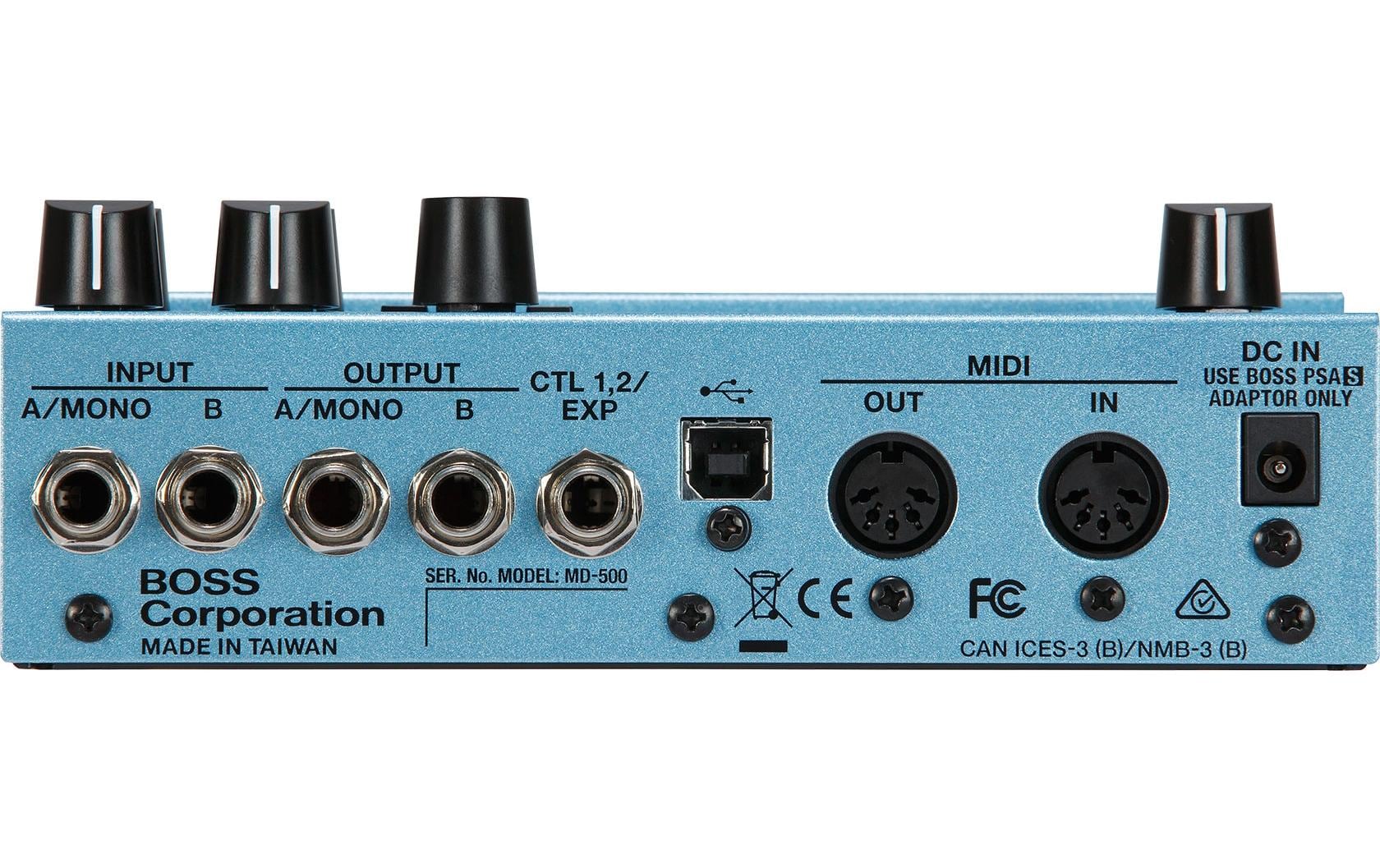 Effektgerät MD-500<br>Stereo-Modulationspedal
