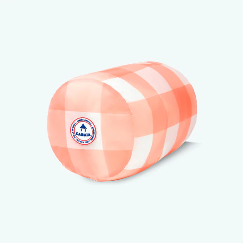 Serviette ronde Whitehaven Beach corail