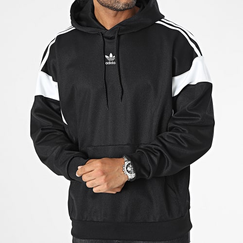 Sweat Capuche Cutline HS2065 Noir