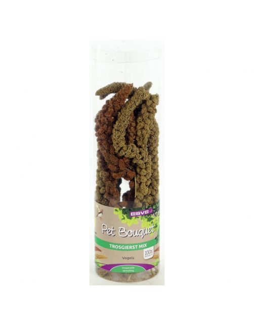 Esve Pet Bouquet Koker Trosgierst - Vogelsnack - ca. 200 g