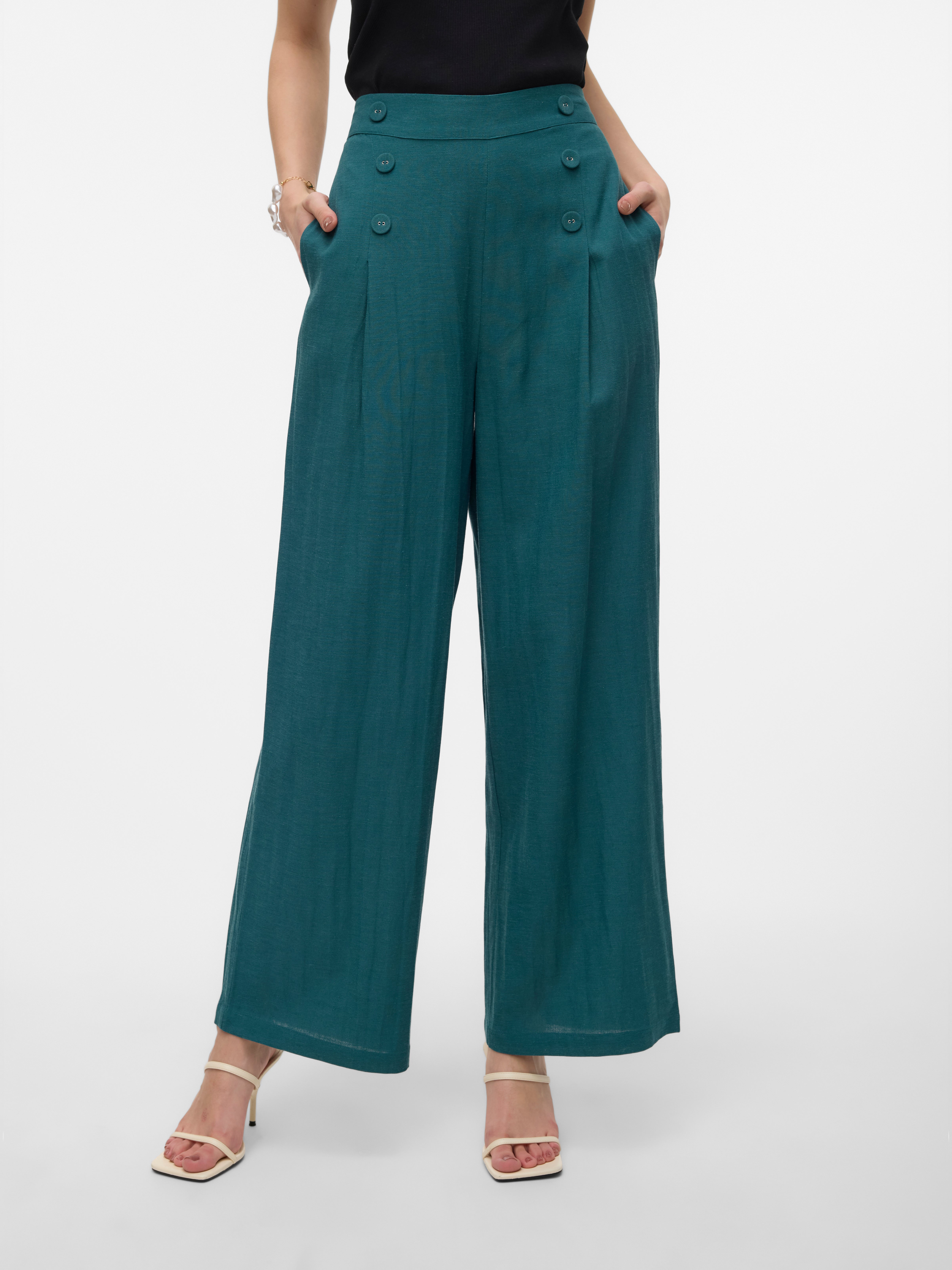VMGISELLE High waist Broek