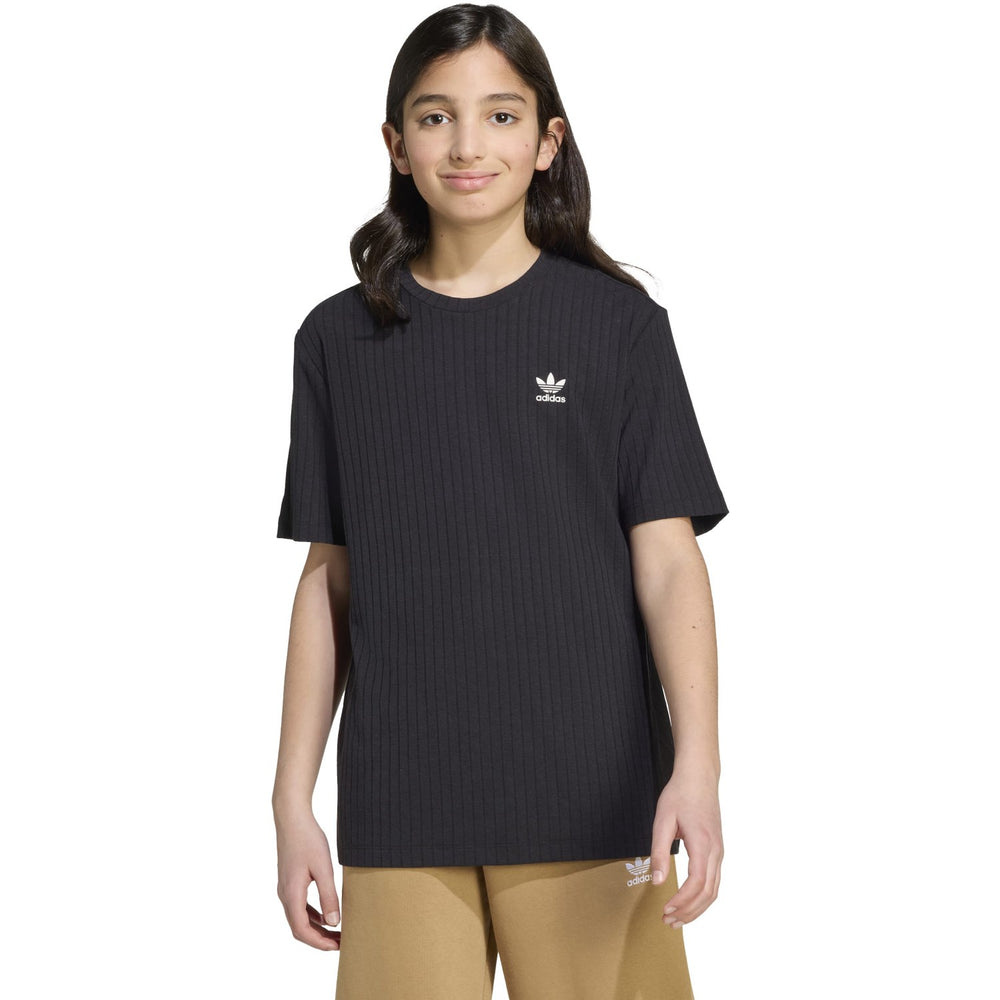 Køb adidas Originals Black/White Wide Rib T-shirt