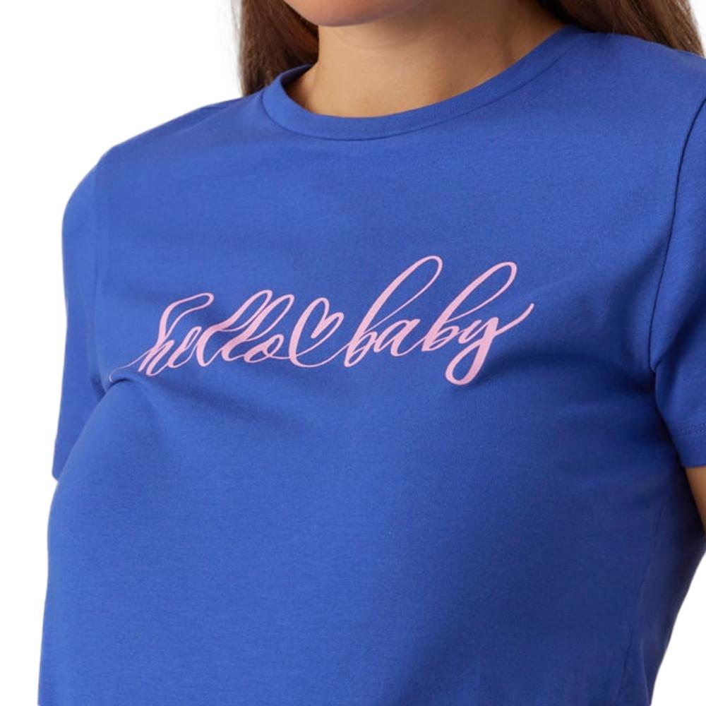 Mamalicious T-shirt Bleu Femme Mamalicious Somya