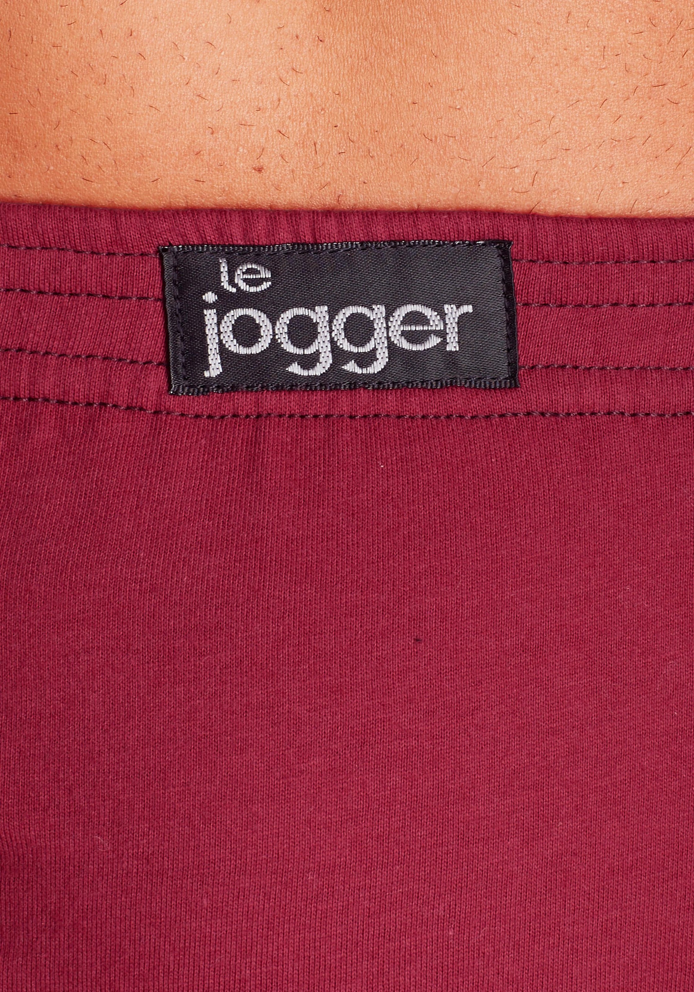 le jogger® Slip Packung, 6 Stk. schöner Basic in schönen Farbkombinationen