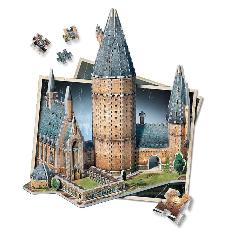 Wrebbit 3D Psuslespil - Harry Potter - Great Hall