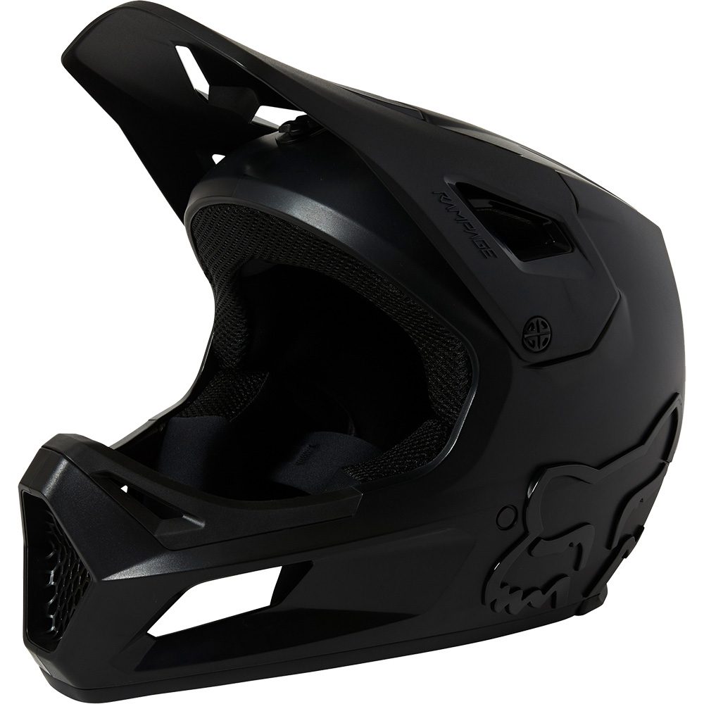 FOX Rampage Fullface Helm Kinder schwarz