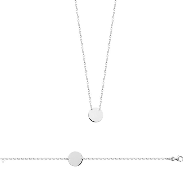 Bracelet Femme - Argent 925 - Longueur : 18 cm