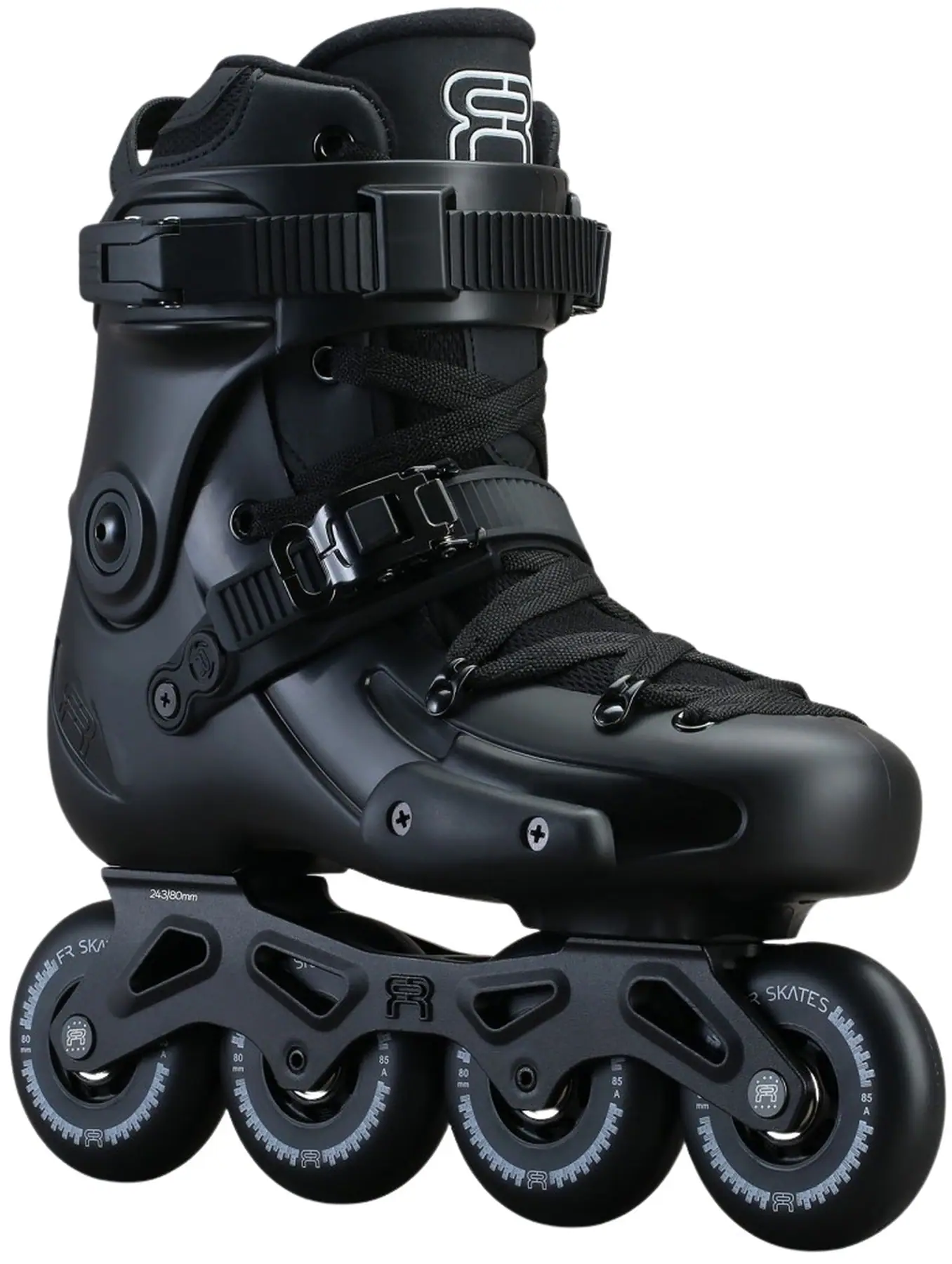 FR Skates FR3 80 V2 Sort Freeskates | SkatePro