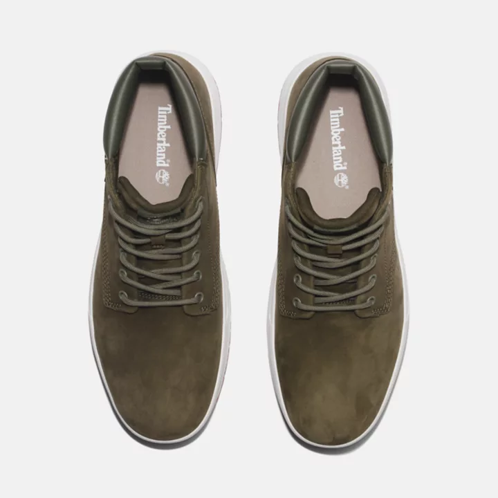 Chukka Maple Grove en cuir pour homme en vert (foncé)