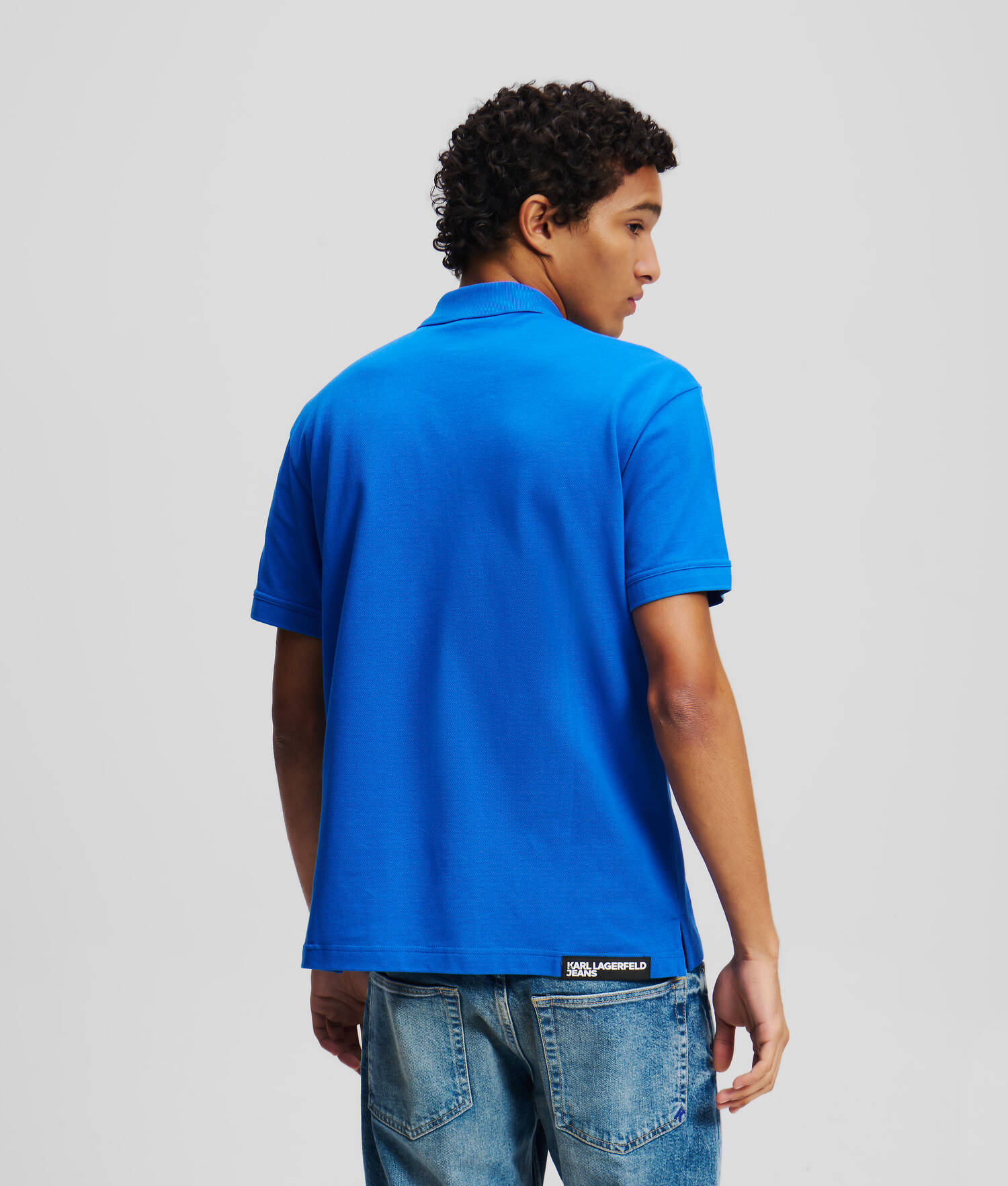 POLO AVEC LOGO KLJ - Bleu KLJ