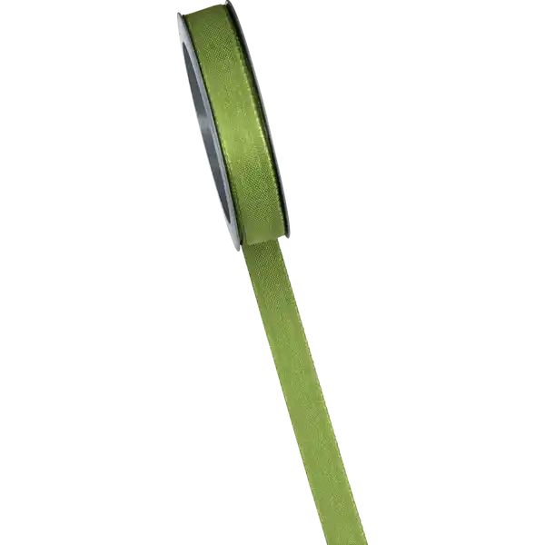 Geschenkband uni oliv